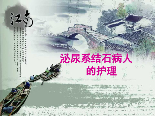 泌尿系结石最新PPT课件