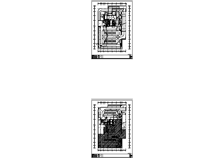 ES-地下室-联动平面图_t3CAD