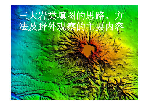 三大岩类填图的思路、方法及野外观察的主要内容-沉积岩