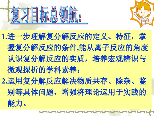 复分解反应