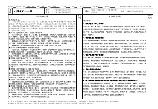 《三国演义》学案1