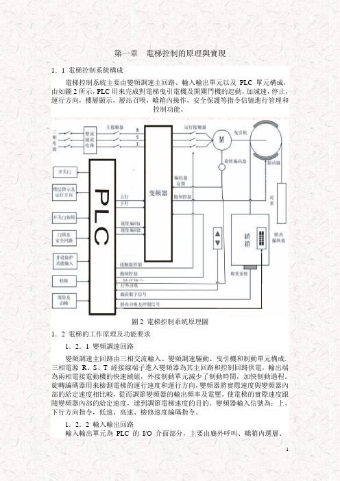 基于PLC控制的五层电梯系统(正文)