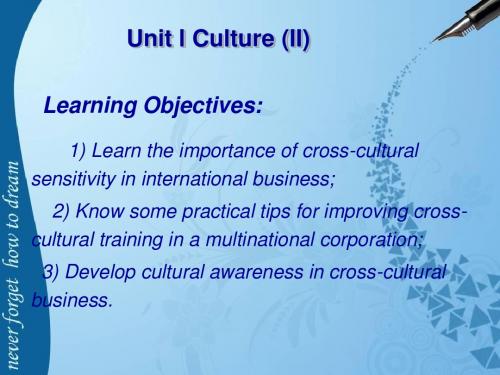 Unit 2 Culture 2