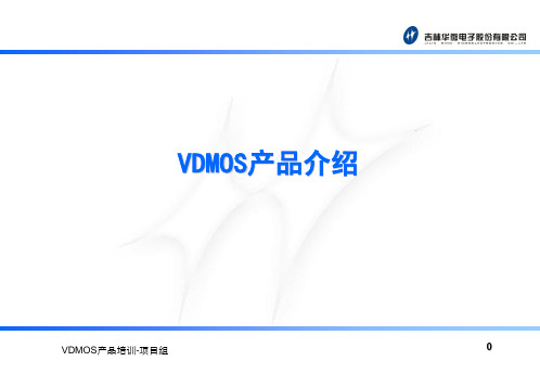 VDMOS 详细培训教案演示课件