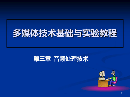 多媒体技术基础与实验教程3PPT课件