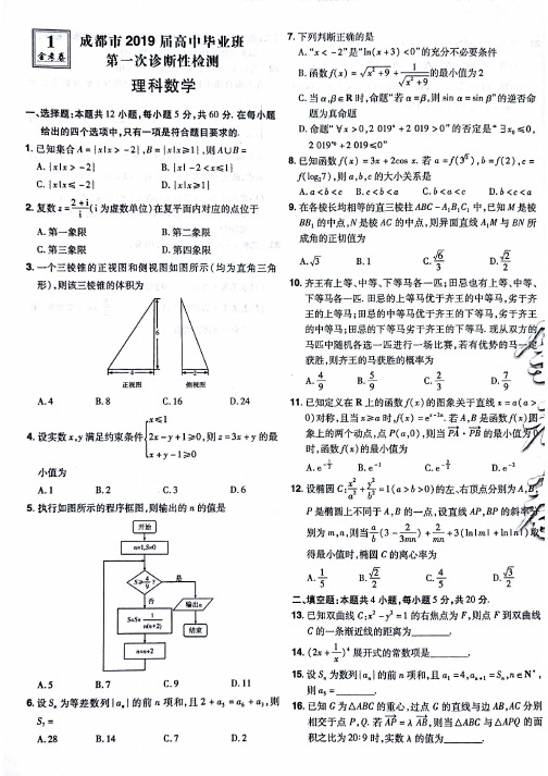 2020金考卷理科数学45套