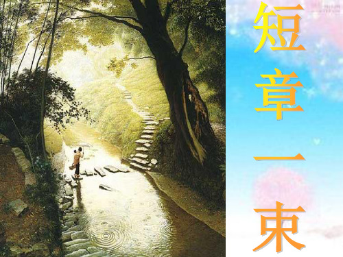 [沪教版]八年级语文(上)《短章一束》课件