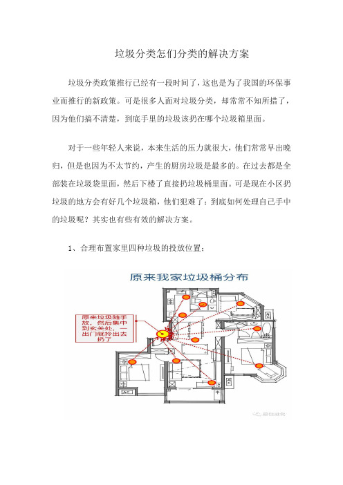 垃圾分类怎么分类的解决方案