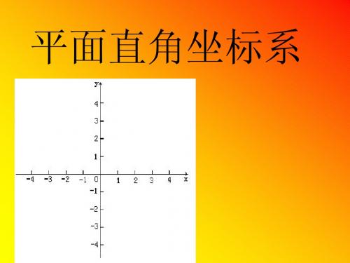 平面直角坐标系1