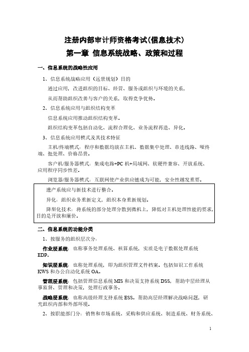 CIA复习资料