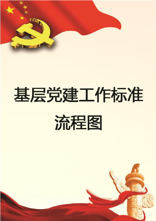 【党建】基层党建工作20个标准流程图