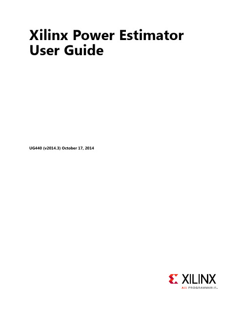 ug440-xilinx-power-estimator