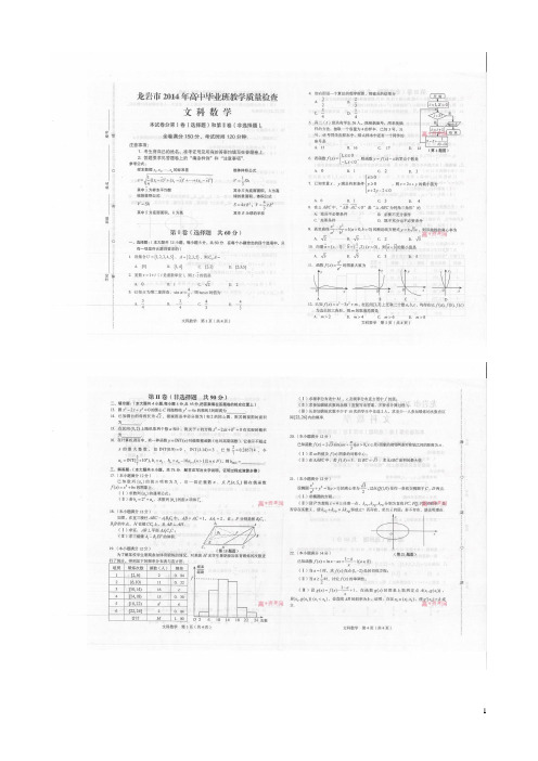 龙岩3月份质检文数(扫描版)