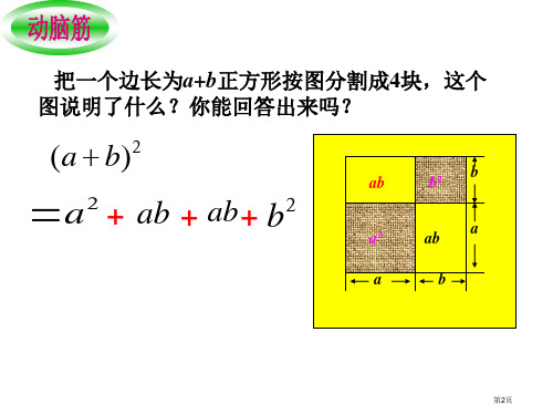 完全平方公式与平方差公式市公开课一等奖省优质课获奖课件