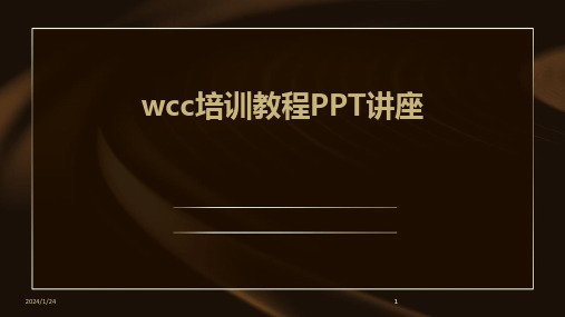 2024版wcc培训教程PPT讲座[1]