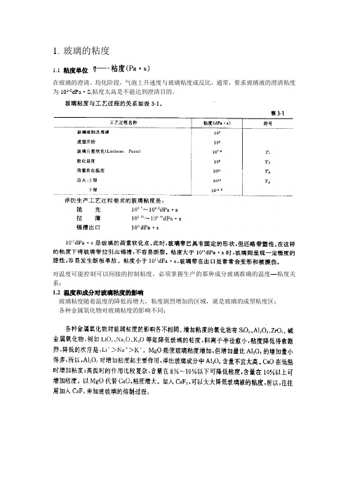 浮法成型原理