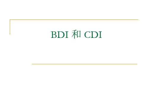 媒体企划之区域市场分析—— BDI和CDI