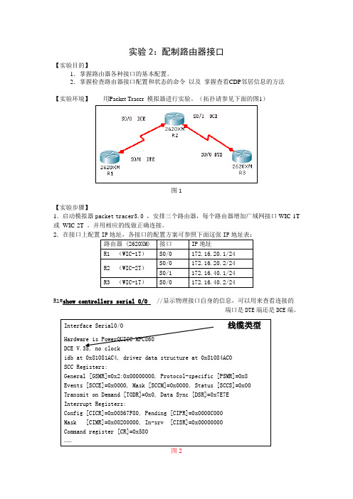 CCNA实验2