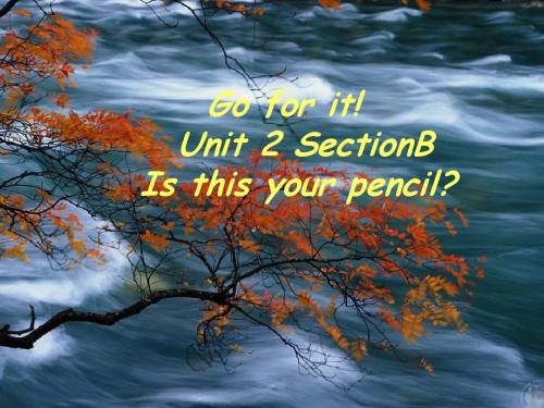 七年级上学期 Unit 2 Is this your
