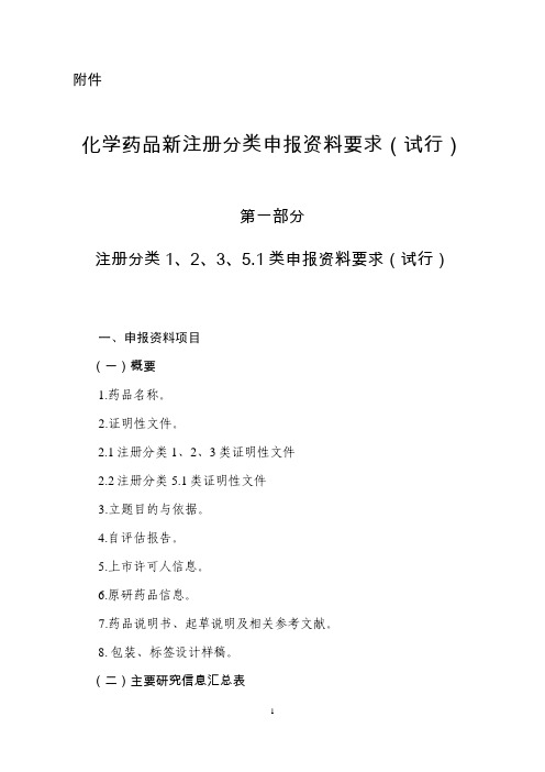 2016.05-化学药品新注册分类申报资料要求(试行)-新药(3类)