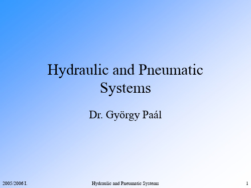 Hydraulic and pneumatic systems_i