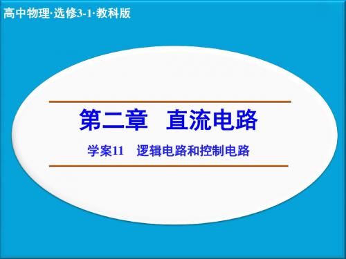 高二步步高3-1物理第二章  学案11