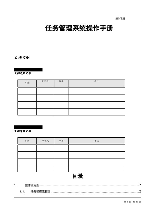 (完整版)任务管理系统操作手册