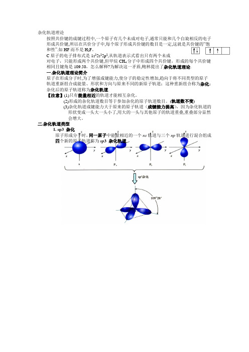 杂化轨道理论