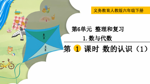 人教版六年级数学下册第6单元《整理和复习——数与代数》优质课件