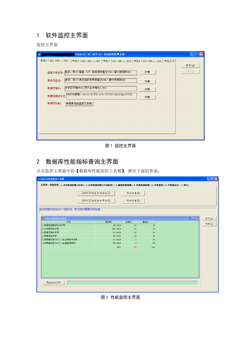 ORACLE数据库监控软件说明