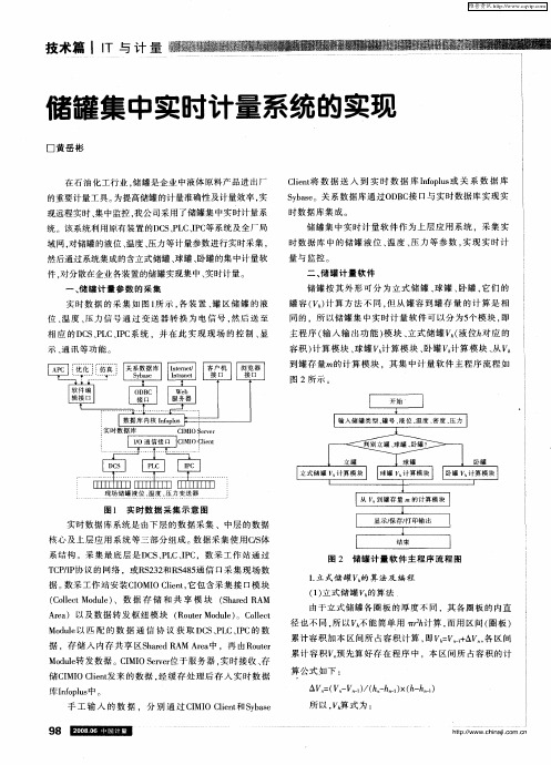 储罐集中实时计量系统的实现