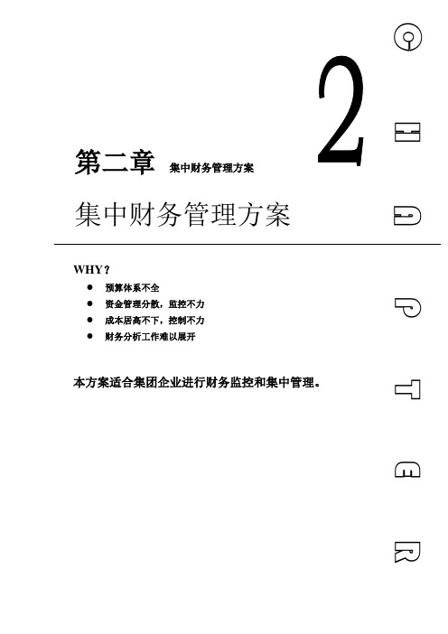 某集团财务管理的解决方案