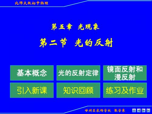 光的反射