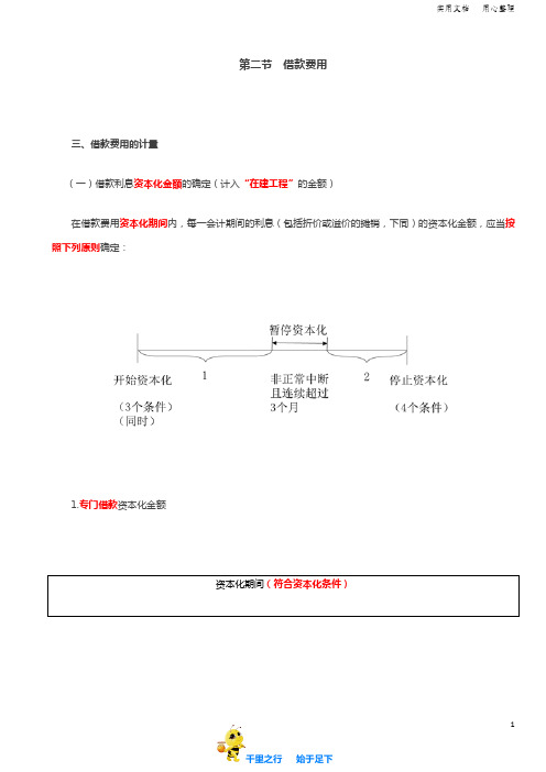 2019中级会计实务98讲第47讲借款费用的计量(1)