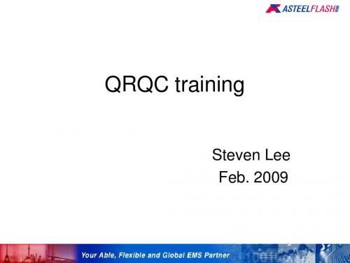 QRQCtraining解读