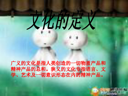 文化对社会的作用