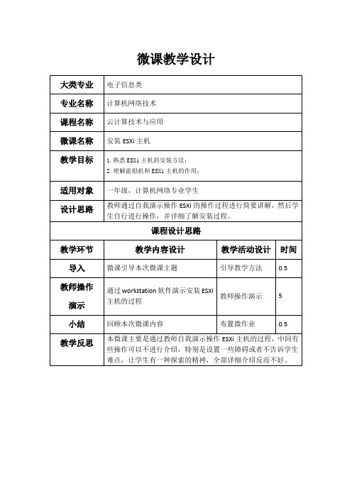 情景1任务2 微设计-安装ESXi主机[1页]