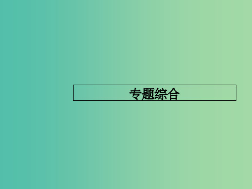 高考历史一轮复习 专题综合15 近代以来的世界科技与文化课件 人民版