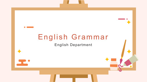 English Grammar-五大基本句型