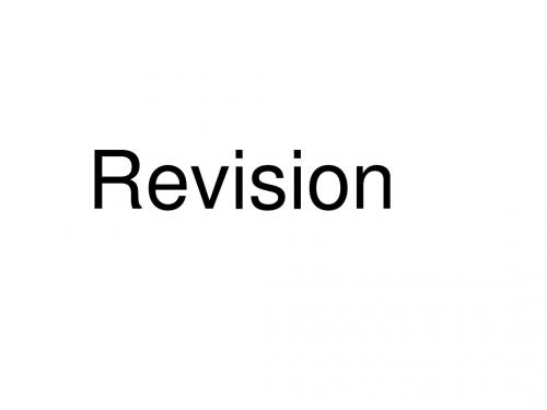 8A Unit 2 Revision