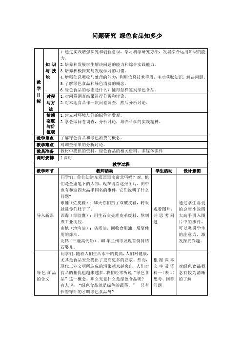 人教版高中地理必修2《第六章 人类与地理环境的协调发展 问题研究 绿色食品知多少》_63