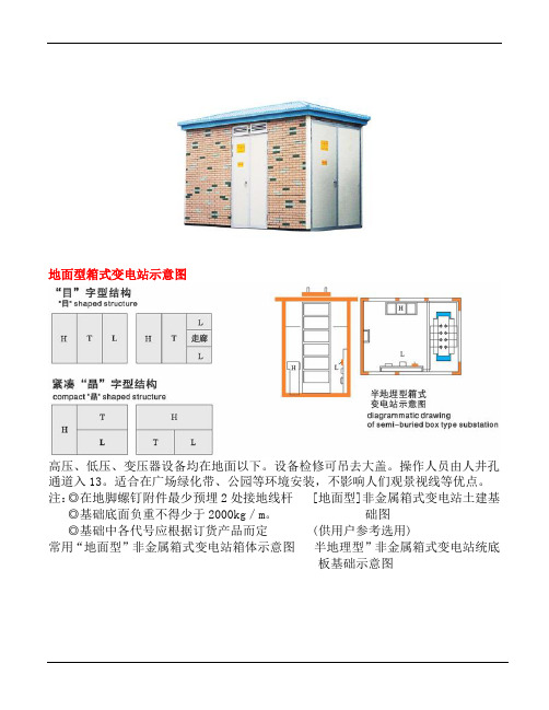 箱式变电站使用说明书