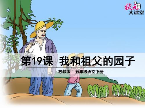 19 我和祖父的园子