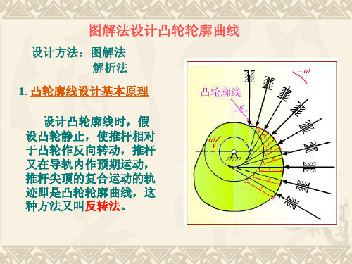 图解法设计凸轮轮廓曲线法设计凸轮轮廓曲线