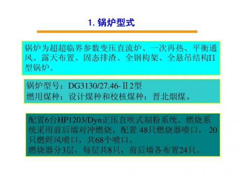 锅炉总体介绍