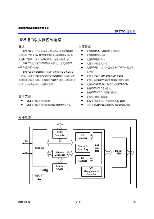 USB转以太网设计