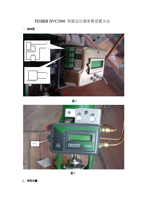 FISHER-DVC2000-智能定位器参数设置方法