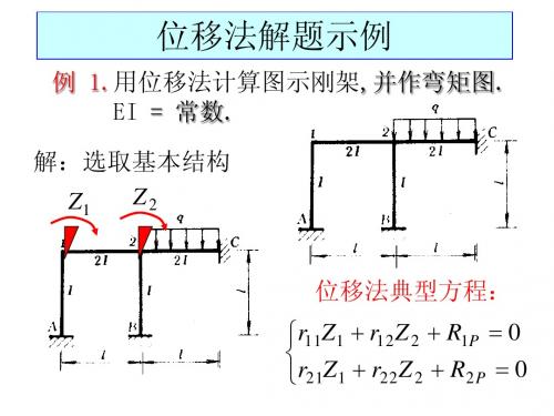 位移法举例