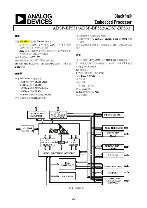 ADSP-BF53123中文手册