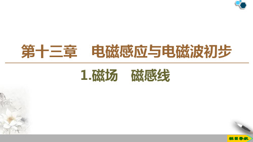 2024年《磁场-磁感线》PPT教学课件